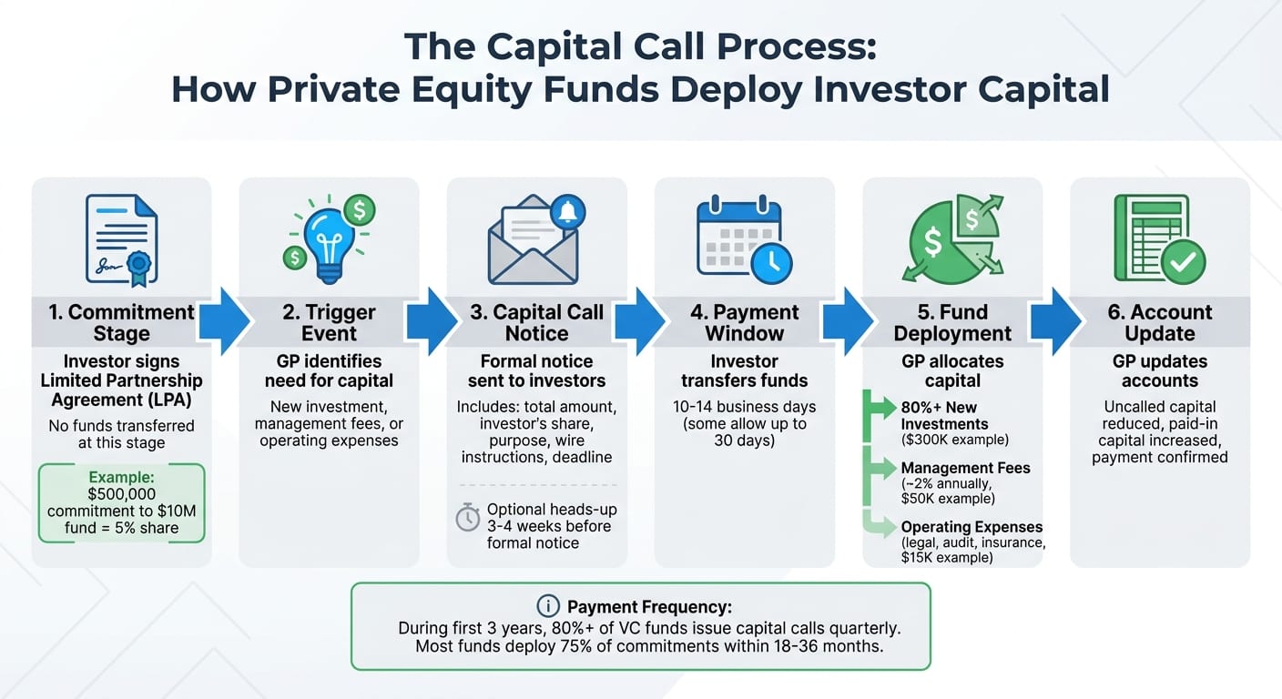 Capital Call Process: From Commitment to Fund Deployment in Private Equity
