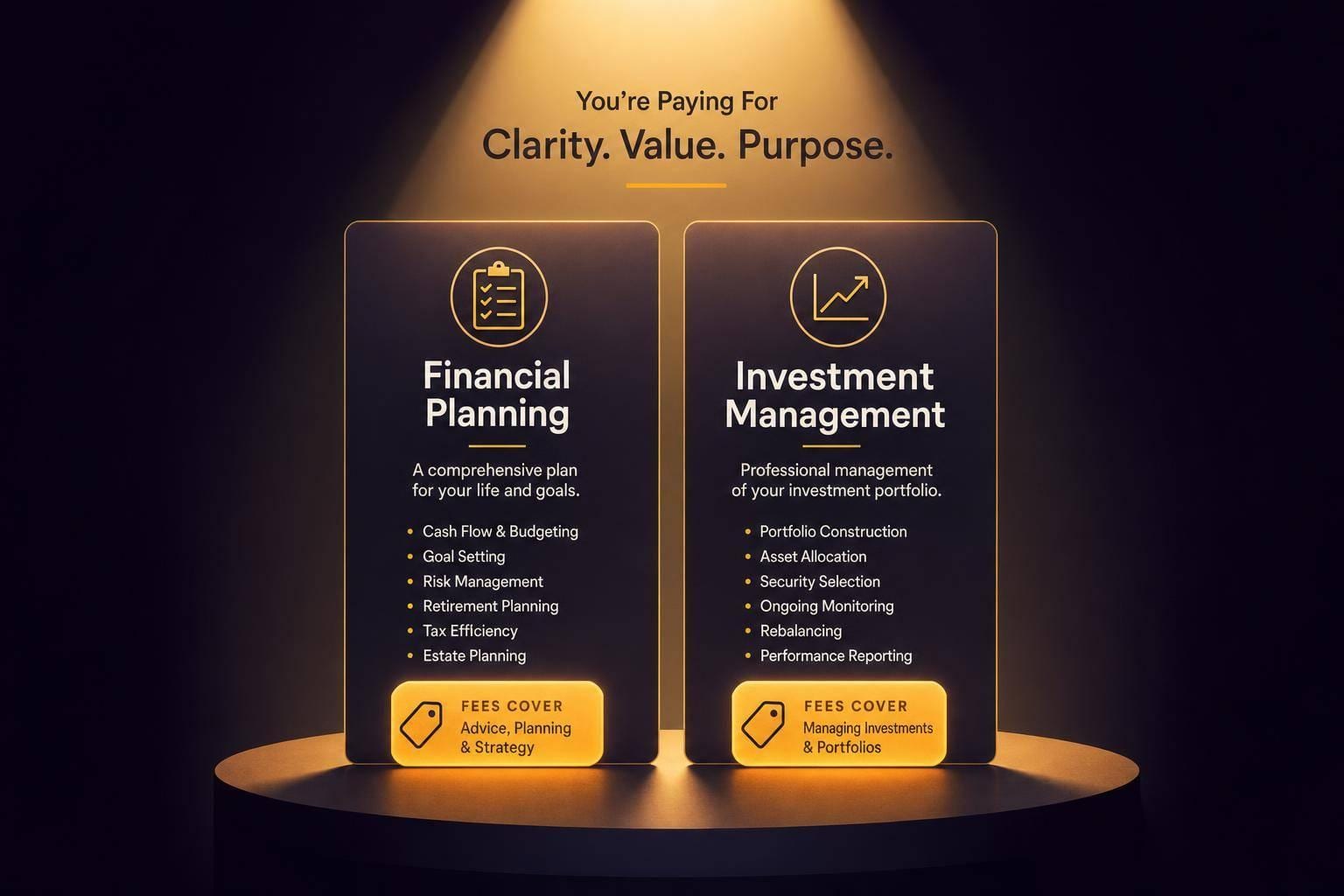 Financial Planning vs Investment Management: Which Service Are You Paying For?