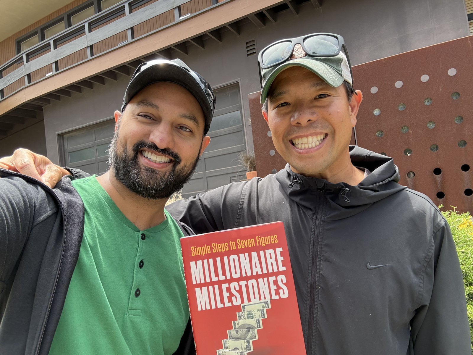Manish Jain and Sam Dogen together in San Francisco