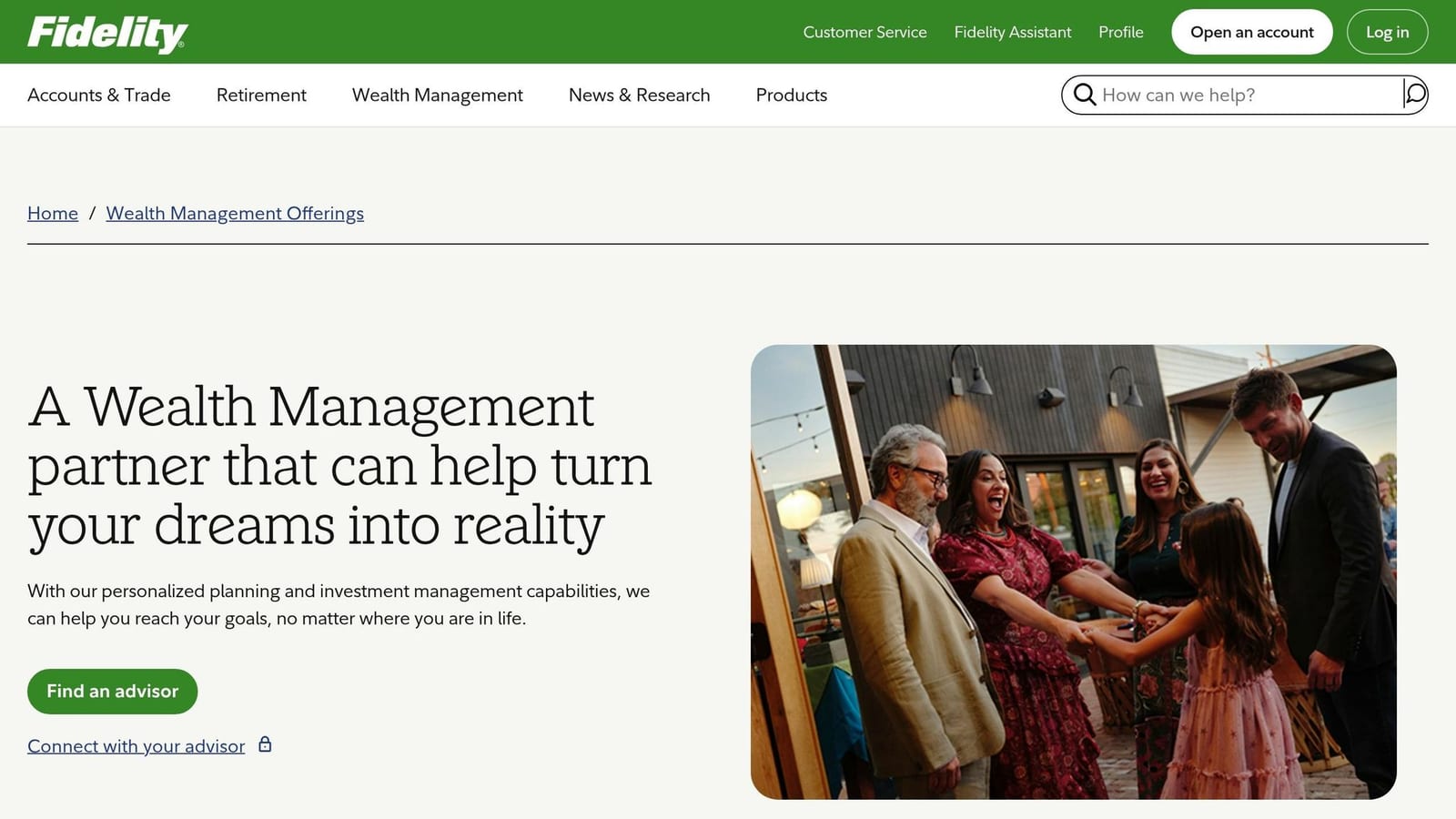 Fidelity Wealth Services