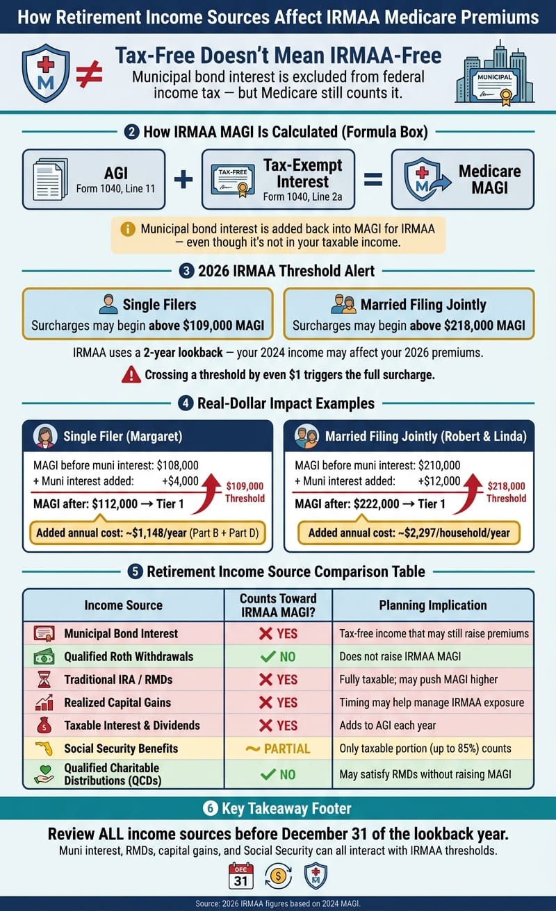 How Retirement Income Sources Affect IRMAA Medicare Premiums