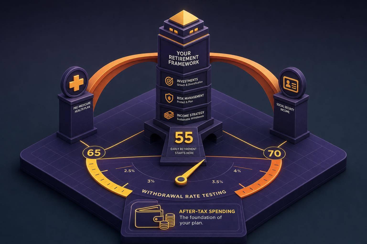 "How much do I need to retire at 55?" - A Real Framework, Not a Number