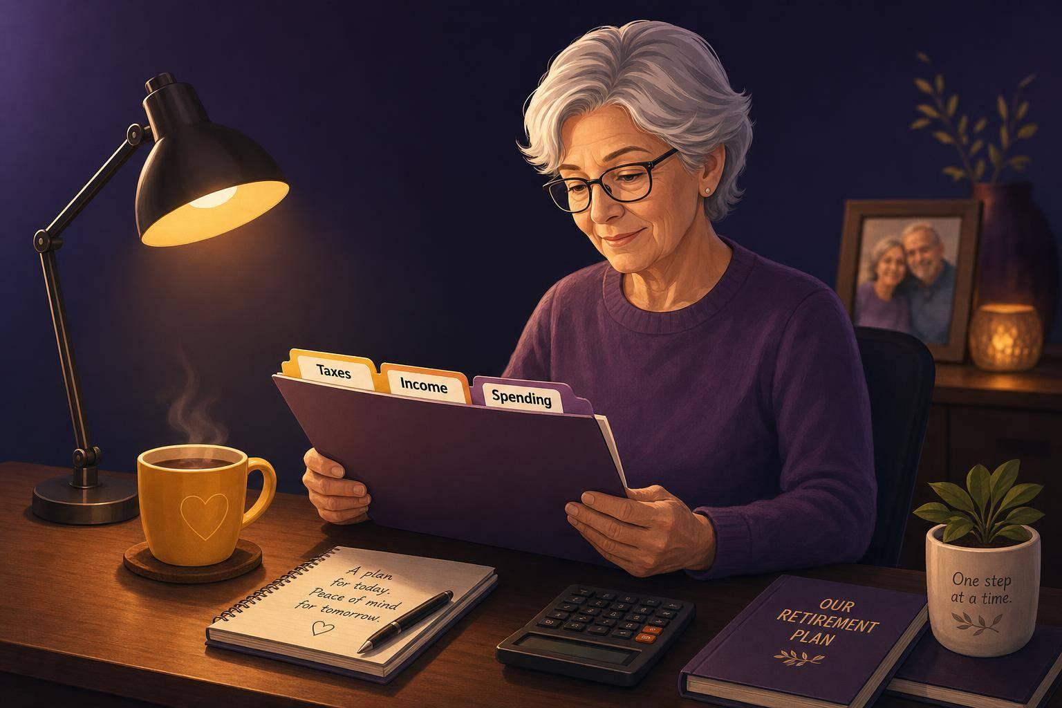 Your Retirement Plan After a Spouse Dies: Recheck Taxes, Income, and Spending